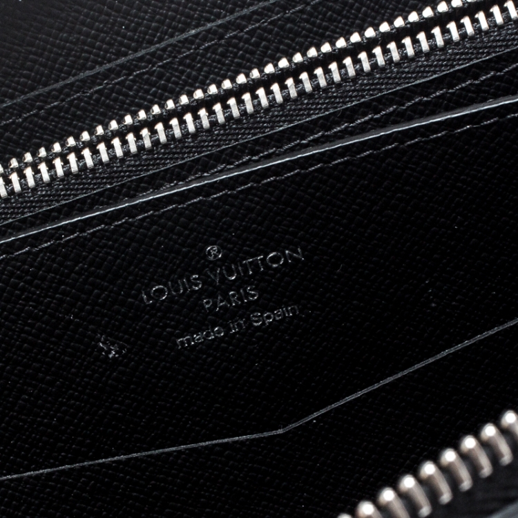 Pre Owned Louis Vuitton Damier Graphite Canvas Zippy XL Wallet
