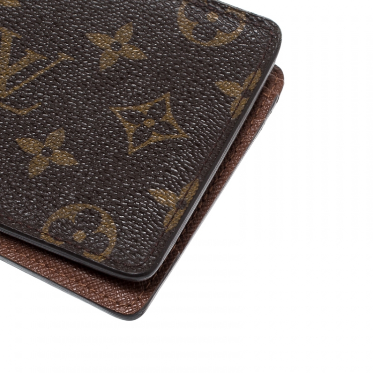 Pre Owned Louis Vuitton Monogram Canvas Multiple Wallet