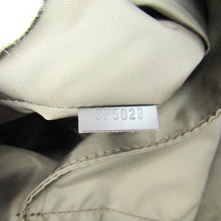 Pre Owned Louis Vuitton Black Damier Geant Canvas Albatros Duffel Bag