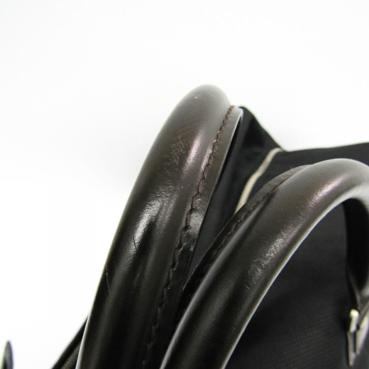 Pre Owned Louis Vuitton Black Damier Geant Canvas Albatros Duffel Bag