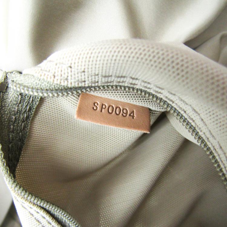 Pre Owned Louis Vuitton Earth Damier Geant Attaquant Duffel Bag