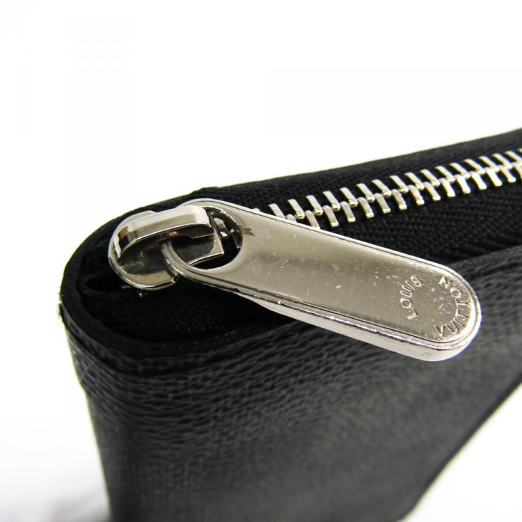Pre Owned Louis Vuitton Damier Graphite Canvas Vertical Zippy Coin Purse 