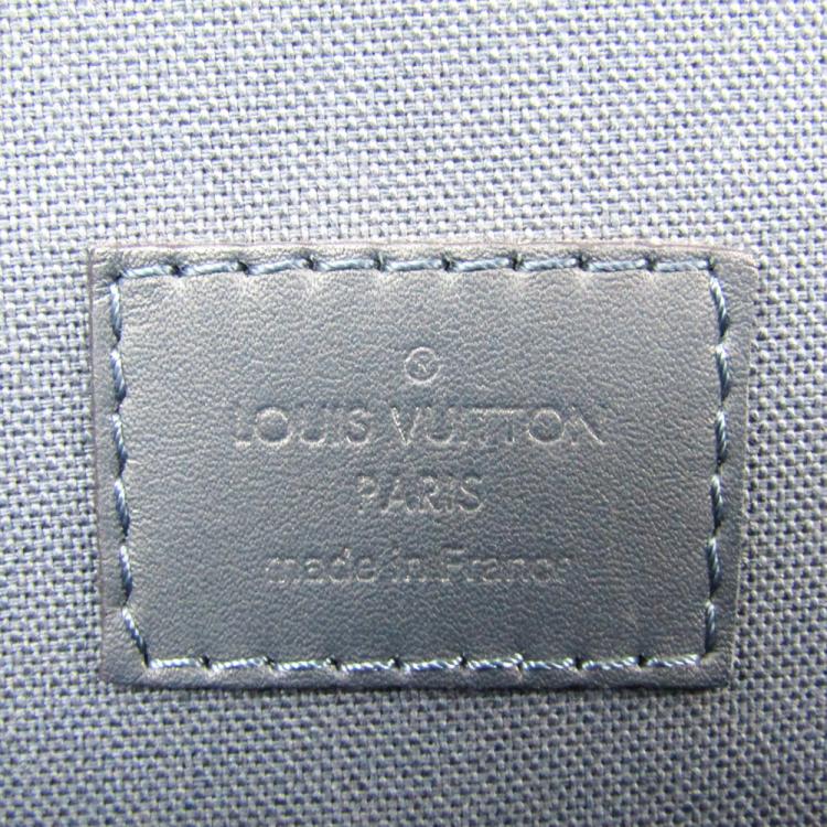 Pre Owned Louis Vuitton Damier Infini Leather District PM Bag 