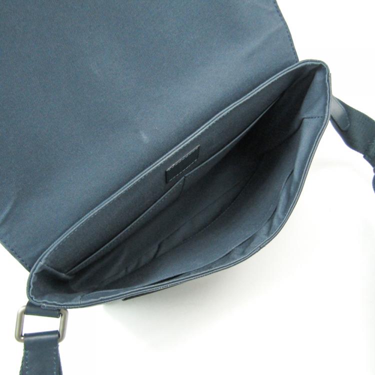 Pre Owned Louis Vuitton Damier Infini Leather District PM Bag 