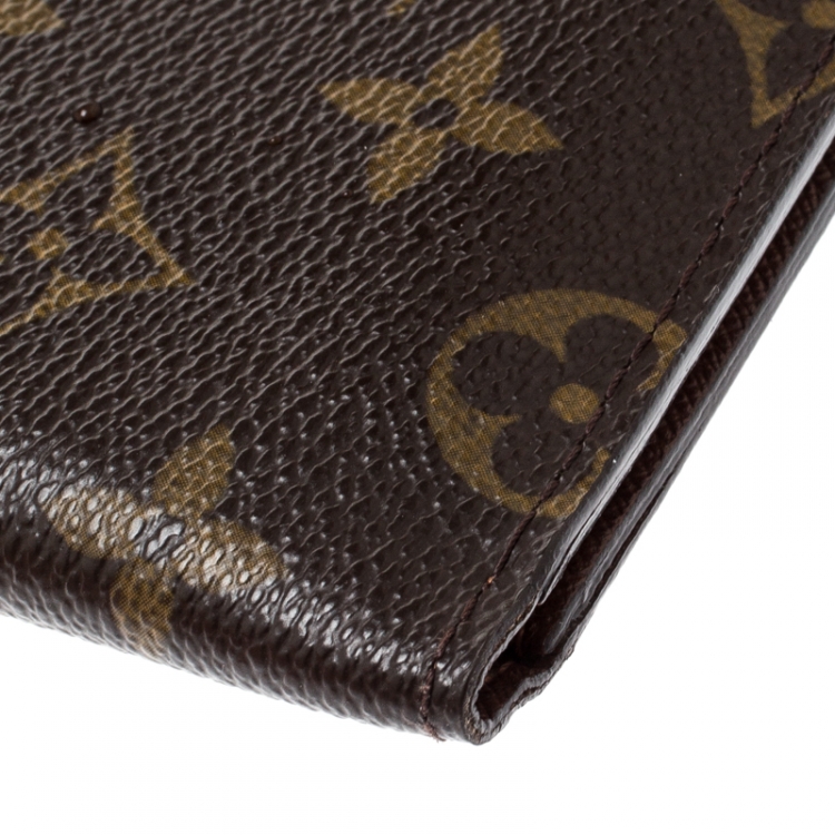 Pre Owned Louis Vuitton Monogram Canvas Bifold Wallet