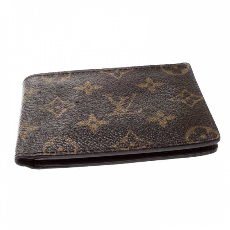 Pre Owned Louis Vuitton Monogram Canvas Bifold Wallet