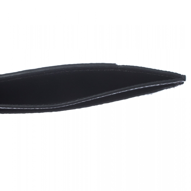 Louis Vuitton Black Damier Graphite Long Card Holder Wallet Insert 2LV927