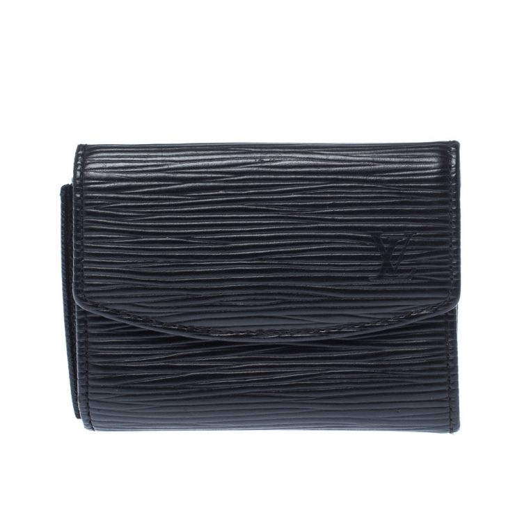 Card Holder - Luxury Epi Leather Black