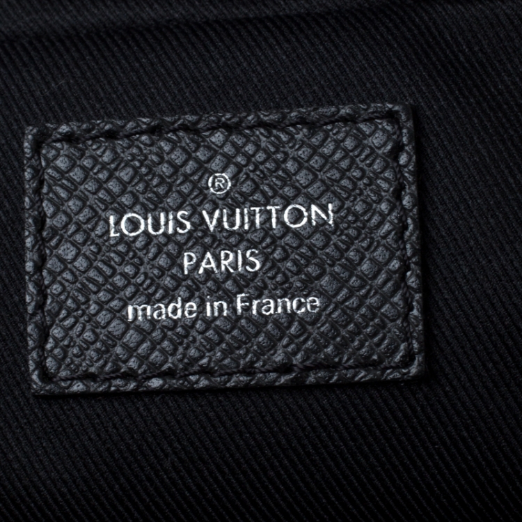 Pre Owned Louis Vuitton Black Epi Leather Documents Voyage Bag