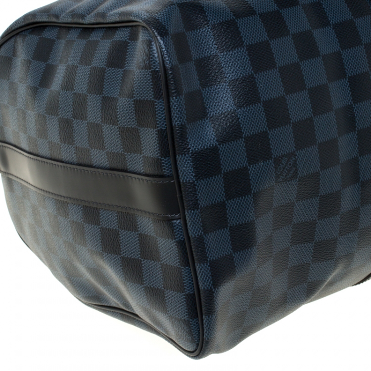 Pre Owned Louis Vuitton Damier Graphite Canvas Keepall Bandouliere 45
