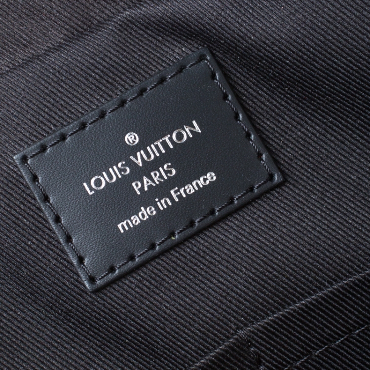 Pre Owned Louis Vuitton Eclipse Monogram Canvas Briefcase 