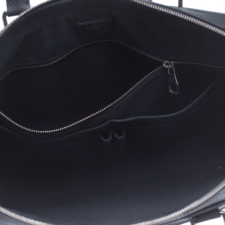 Pre Owned Louis Vuitton Damier Cobalt Canvas Porte-Documents Business Briefcase                