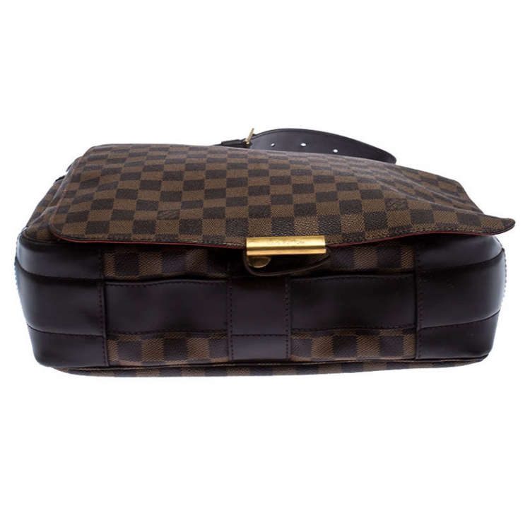 Pre Owned Louis Vuitton Damier Ebene Canvas Bastille Messenger Bag