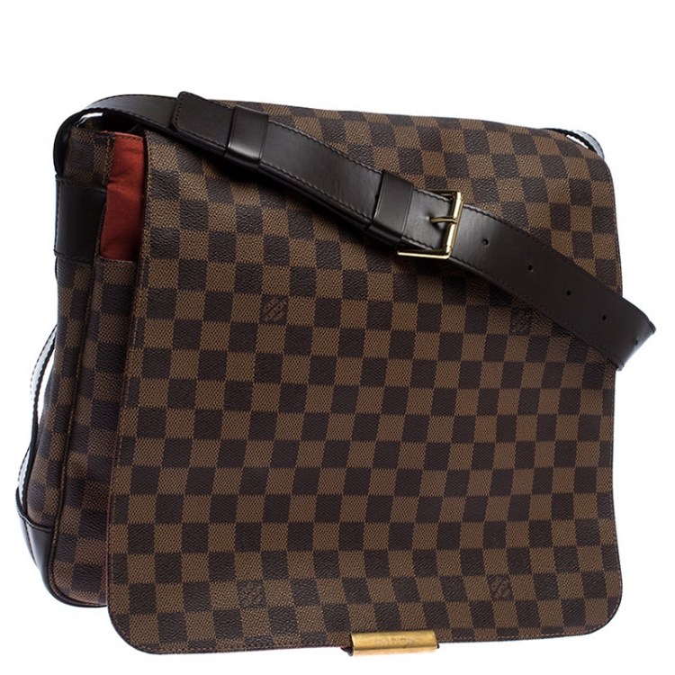 Pre Owned Louis Vuitton Damier Ebene Canvas Bastille Messenger Bag