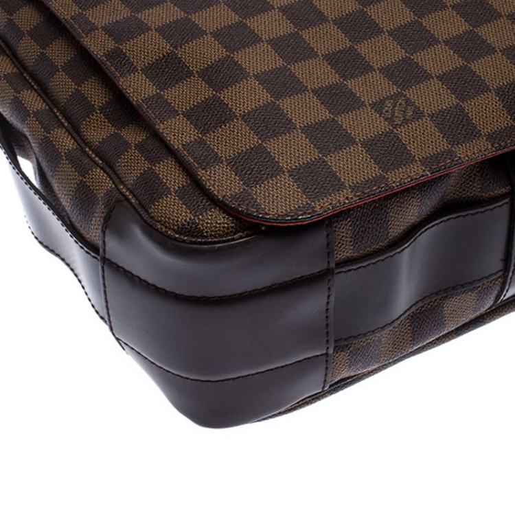 Pre Owned Louis Vuitton Damier Ebene Canvas Bastille Messenger Bag