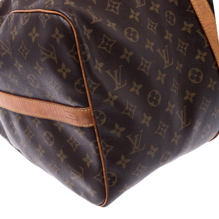 Pre Owned Louis Vuitton Monogram Canvas Keepall Bandouliere 55 Bag