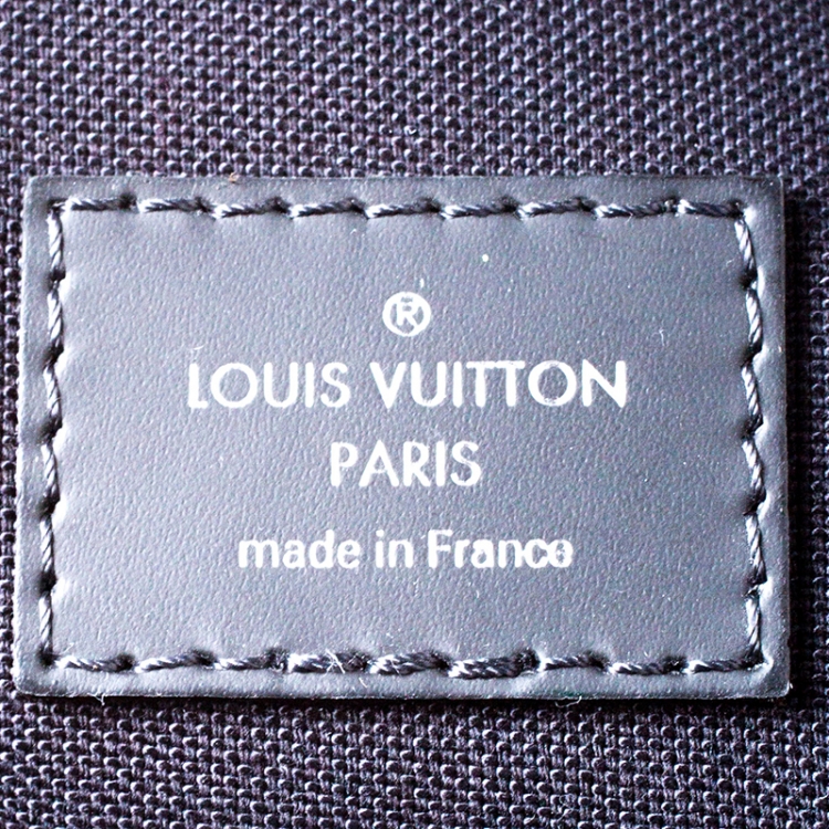 Pre Owned Louis Vuitton Damier Graphite Canvas Keepall Bandouliere 55 Bag