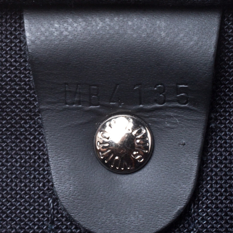 Pre Owned Louis Vuitton Damier Graphite Canvas Keepall Bandouliere 55 Bag