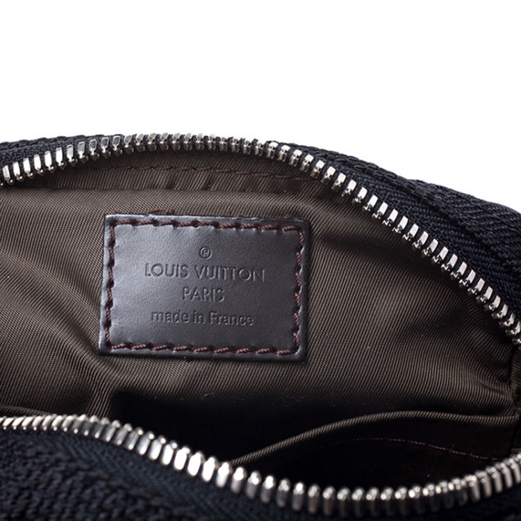 Pre Owned Louis Vuitton Black Geant Canvas Compagnon Messenger Bag