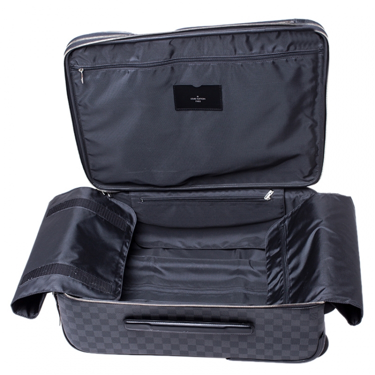 Pre Owned Louis Vuitton Damier Graphite Business Pegase Trolley 55