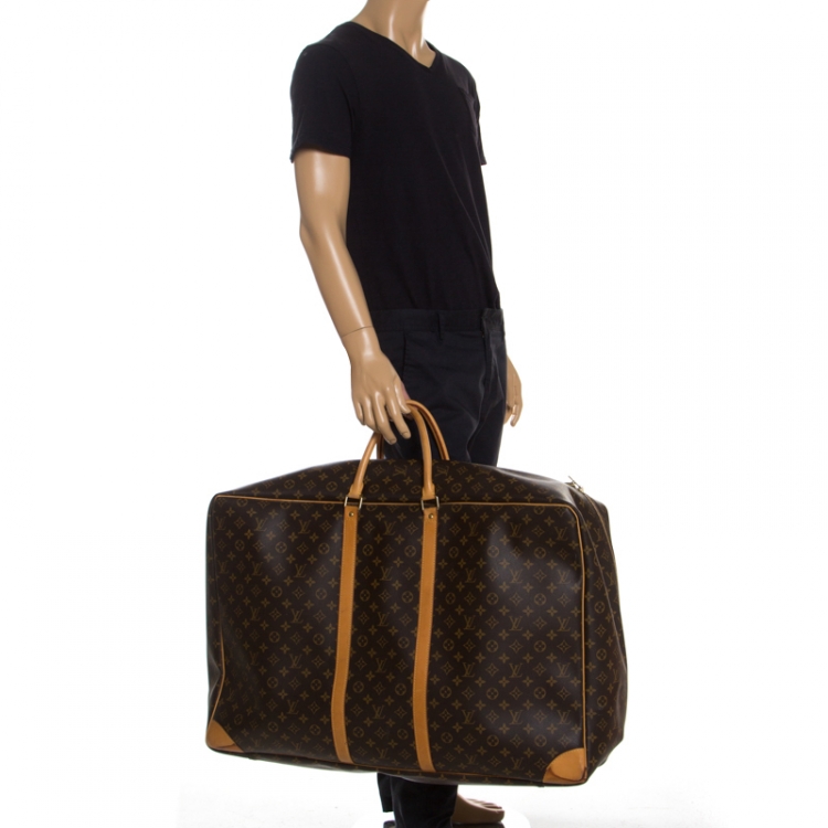 Monogram Canvas Sirius Suitcase Bag (Authentic Pre-Owned)