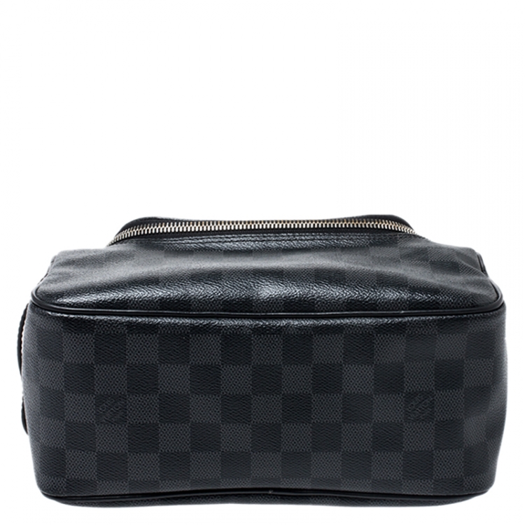 Pre Owned Louis Vuitton Damier Graphite Canvas Toiletry Pouch