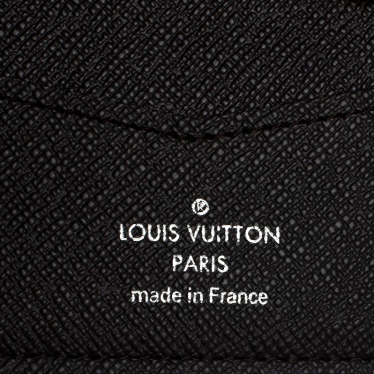 Pre Owned Louis Vuitton Damier Ebene Multiple Wallet
