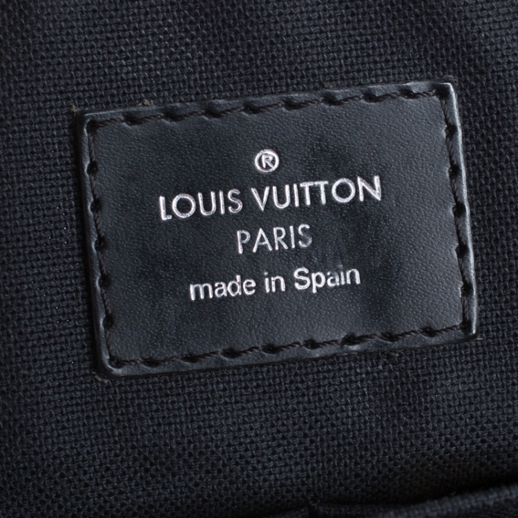 Pre Owned Louis Vuitton Damier Graphite Canvas District MM Bag