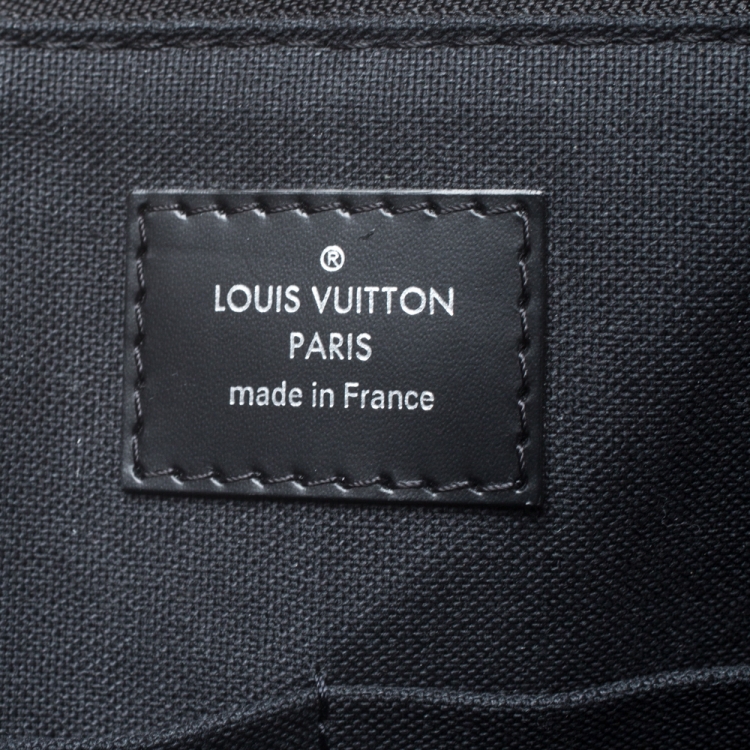 Pre Owned Louis Vuitton Damier Graphite Canvas Porte Documents Jour Messenger Bag