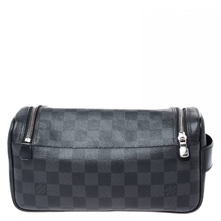 Pre Owned Louis Vuitton Damier Graphite Canvas Toiletry Pouch
