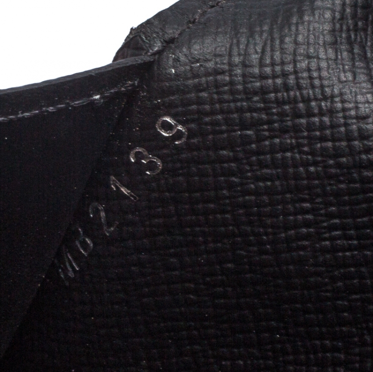 Pre Owned Louis Vuitton Monogram Canvas Logo Brazza Wallet