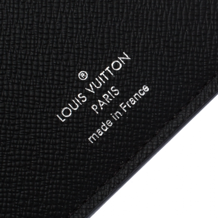 Pre Owned Louis Vuitton Monogram Canvas Logo Brazza Wallet
