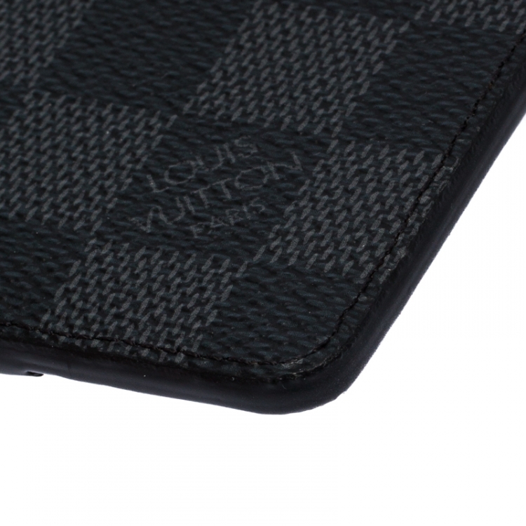 Pre Owned Louis Vuitton Damier Graphite Canvas Neo Porte Cardholder
