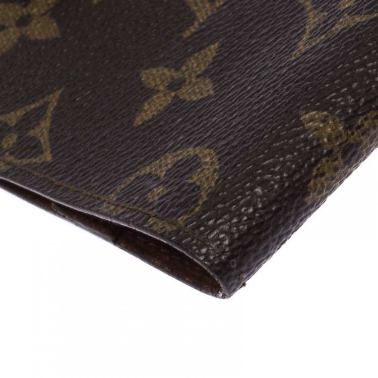 Pre Owned Louis Vuitton Monogram Canvas Money Clip Wallet