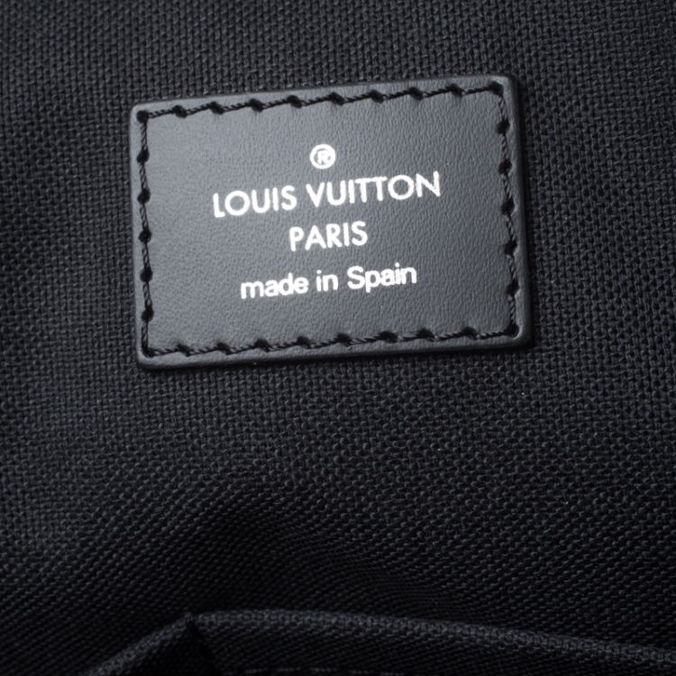 Pre Owned Louis Vuitton Damier Graphite Canvas Porte Documents Voyage PM Bag