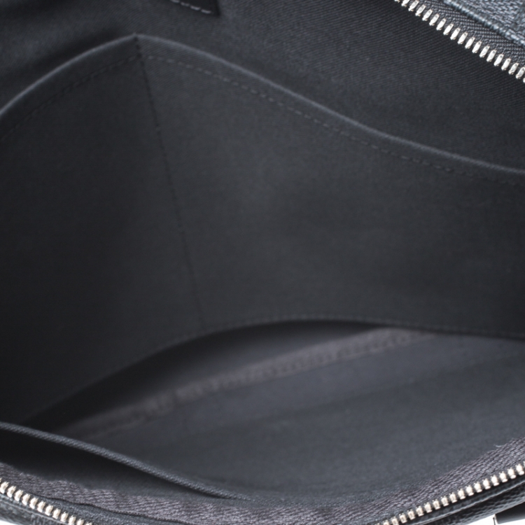 Pre Owned Louis Vuitton Damier Graphite Canvas Porte Documents Voyage PM Bag