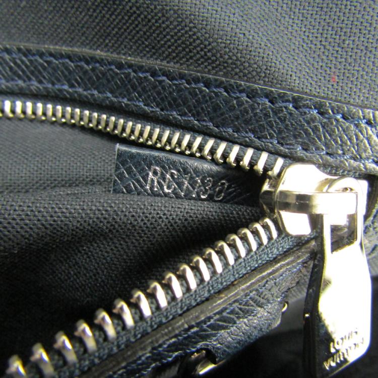 Pre Owned Louis Vuitton Boreal Taiga Leather Briefcase