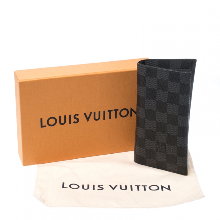 Pre Owned Louis Vuitton Damier Graphite Canvas Organizer 16CC Wallet