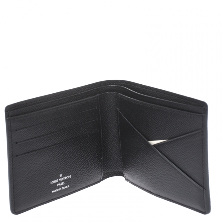 Pre Owned Louis Vuitton Damier Graphite Canvas Multiple Bifold Wallet