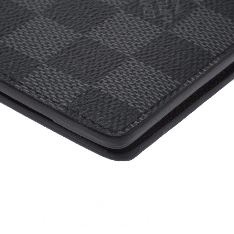 Pre Owned Louis Vuitton Damier Graphite Canvas Multiple Bifold Wallet