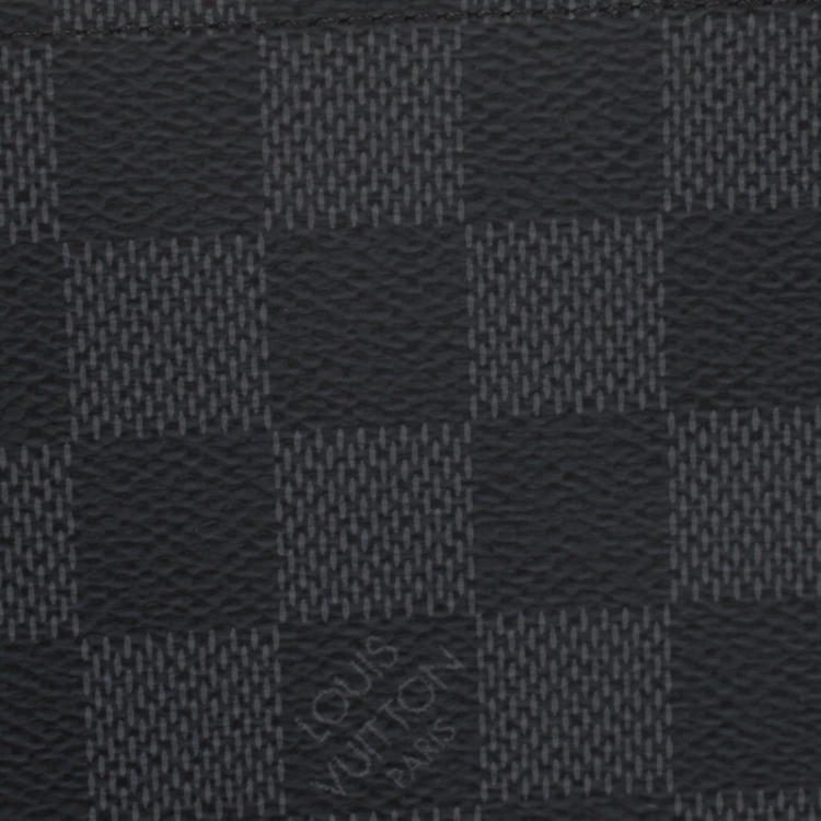Pre Owned Louis Vuitton Damier Graphite Canvas Multiple Bifold Wallet