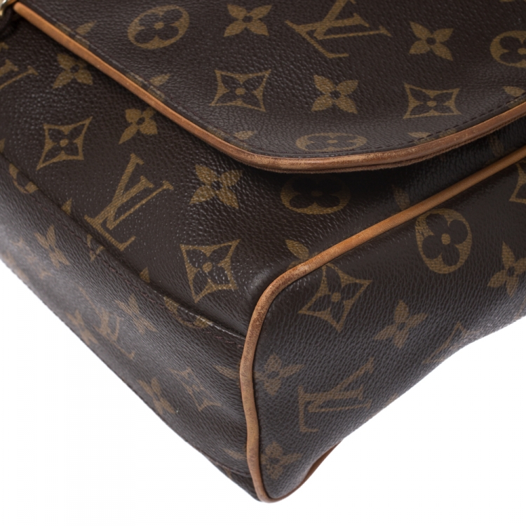 Pre Owned Louis Vuitton Monogram Canvas Abbesses Messenger Bag