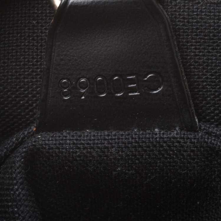 Pre Owned Louis Vuitton Black/Green Taiga Leather and Nylon Viktor Messenger Bag