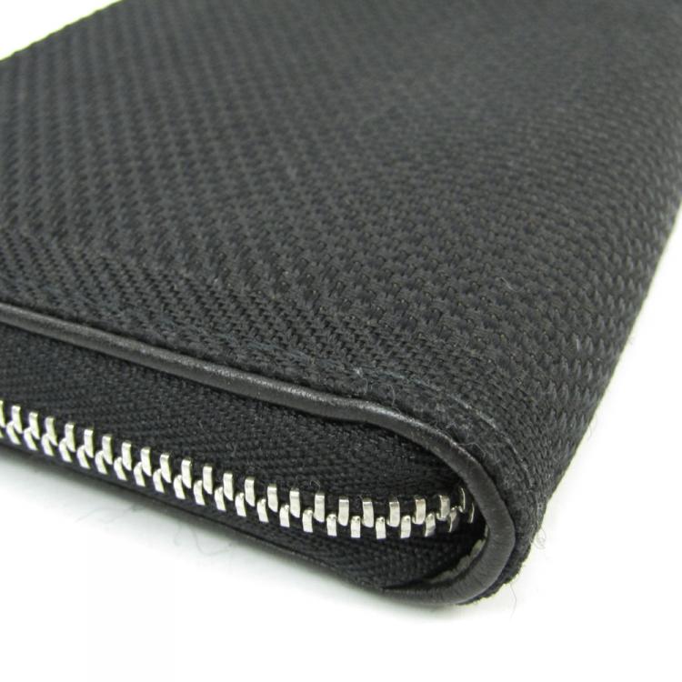 Pre Owned Louis Vuitton Black Damier Geant Canvas Wallet 