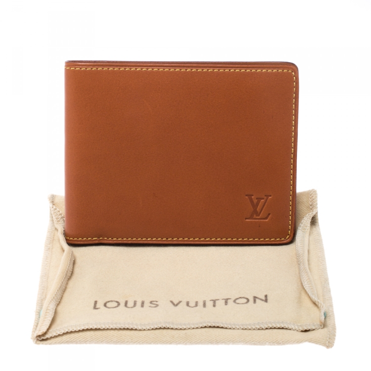 Pre Owned Louis Vuitton  Leather Nomad Bifold Wallet
