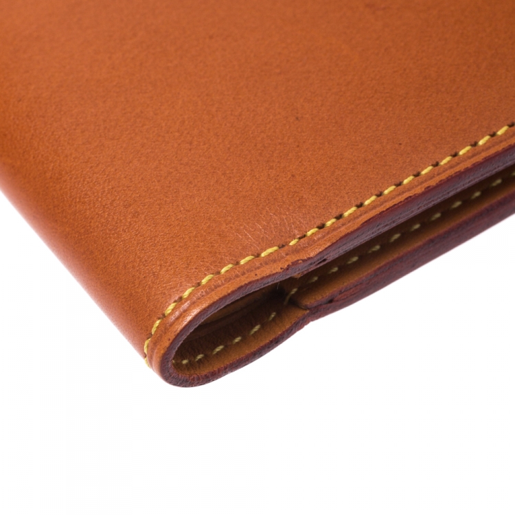 Pre Owned Louis Vuitton  Leather Nomad Bifold Wallet