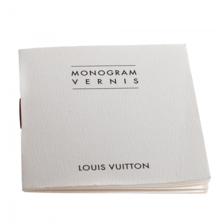 Pre Owned Louis Vuitton Bronze Monogram Vernis Vandam Briefcase