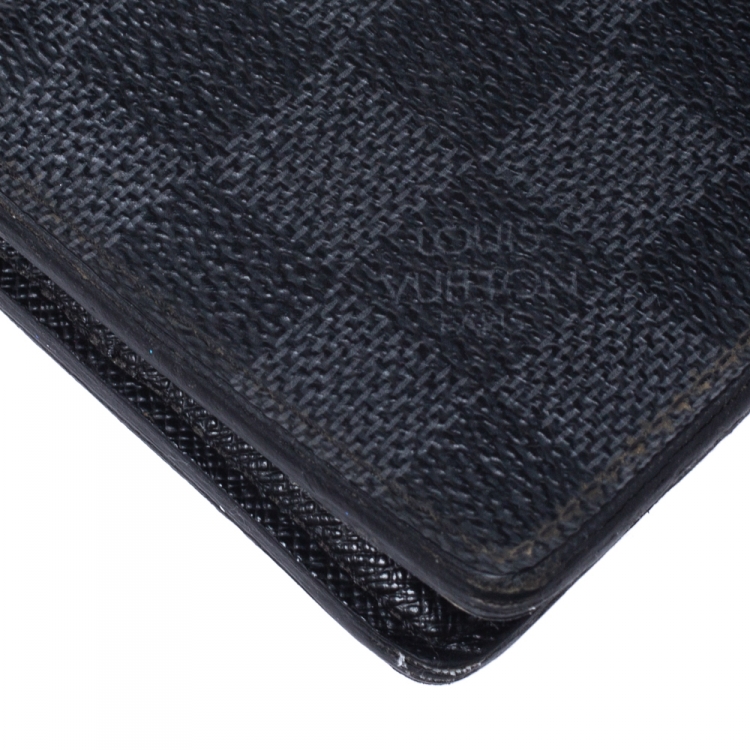 Pre Owned Louis Vuitton Damier Graphite Canvas Pocket Organizer