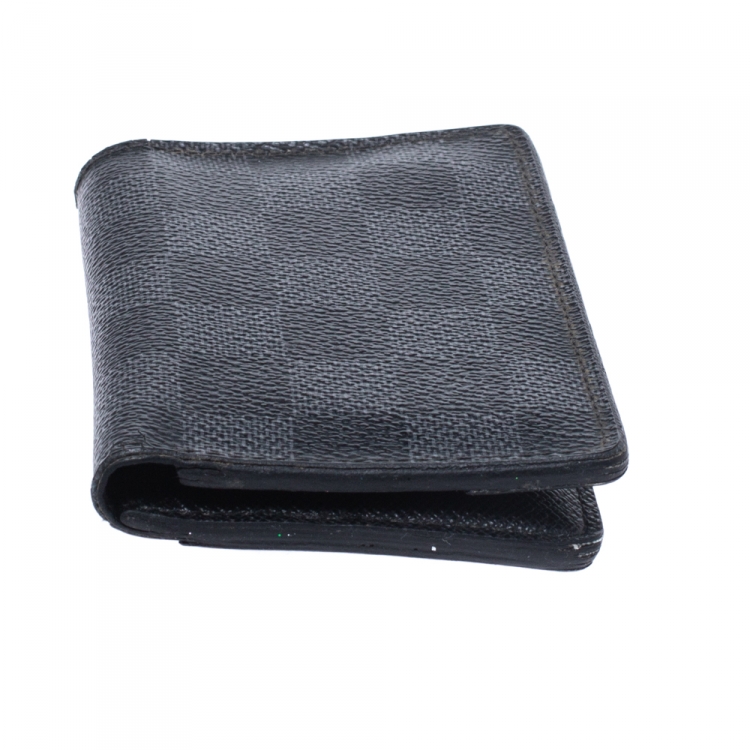 Pre Owned Louis Vuitton Damier Graphite Canvas Pocket Organizer