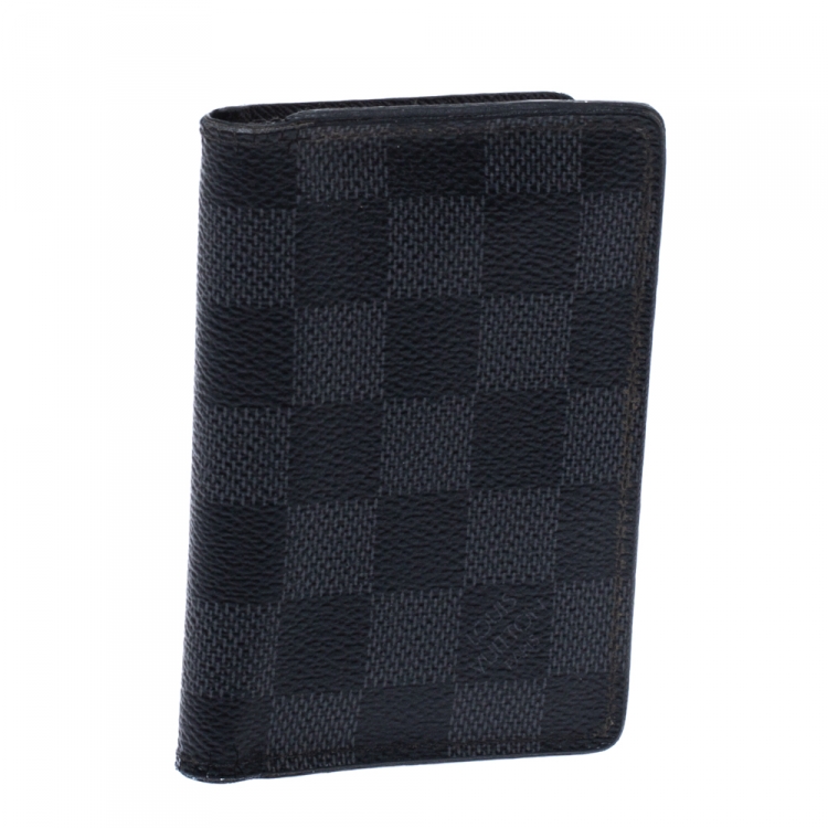 Pre Owned Louis Vuitton Damier Graphite Canvas Pocket Organizer